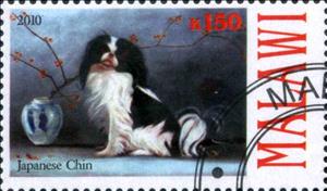 Stamp, Japanese Chin, Cinderellas,  , Animals (Fauna), Dogs