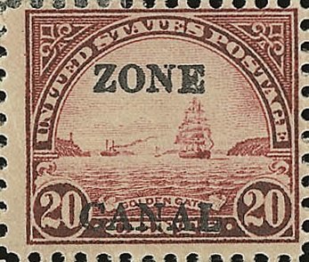 Stamp, Golden Gate, Canal Zone,  