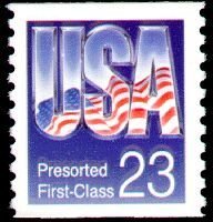 Stamp, USA, United States of America,  