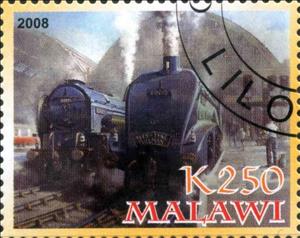 Stamp, Locomotive, Cinderellas,  , Locomotives, Railways, Steam Traction, Transport