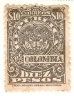 Stamp, Coats of Arms, Colombia,  , Coats of Arms