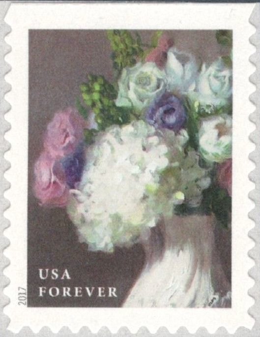 Flowers in White Vase - booklet