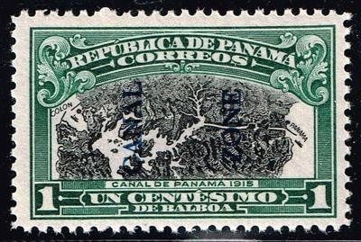 Map of Panama Canal