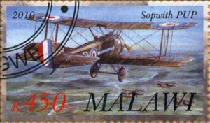 Stamp, Sopwith PUP, Cinderellas,  , Aircraft