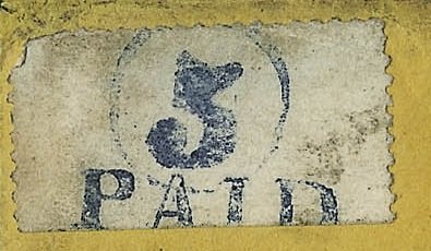 Stamp, Emory, VA., Confederate States of America,  