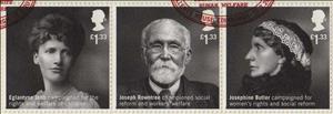Se-tenant, Se-tenant Strip Of 3, United Kingdom of Great Britain & Northern Ireland,  , Humanists