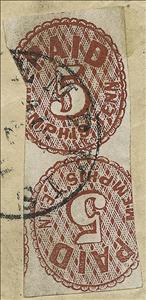 Se-tenant, Memphis, Tenn., Confederate States of America,  