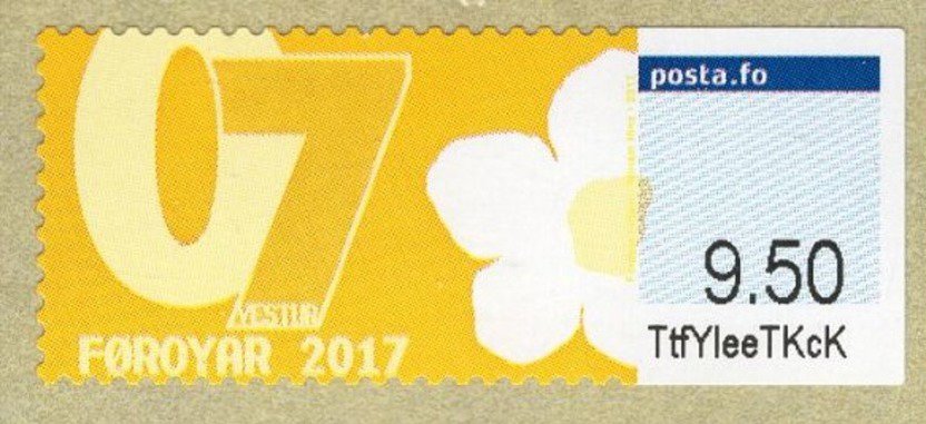 ATM Stamps : Colors of the Faroes