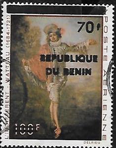 Stamp, 1997 Overprints & Surcharges, Benin,  , Painters, Paintings