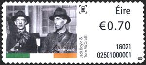 Stamp, Jack Doyle and Tom McGrath, Ireland,  , Anniversaries and Jubilees, Freedom Fighters