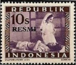 Stamp, Healthcare, Indonesia,  