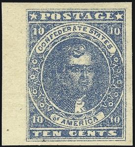 Stamp, Thomas Jefferson, Confederate States of America,  , Heads of State