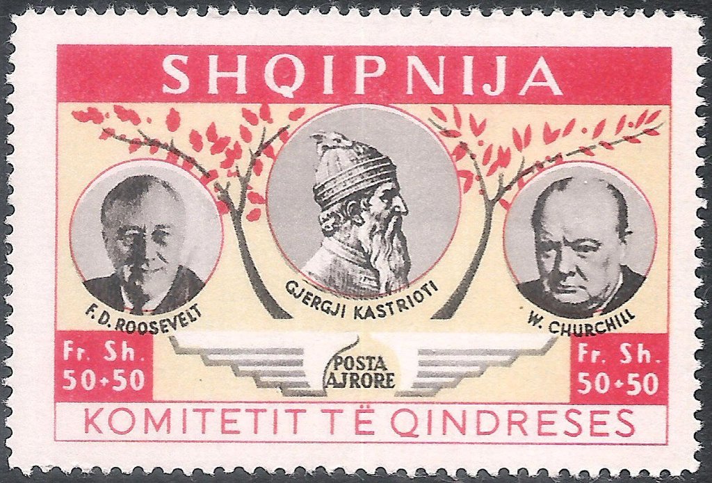 Roosevelt, Churchill, Kastrioti
