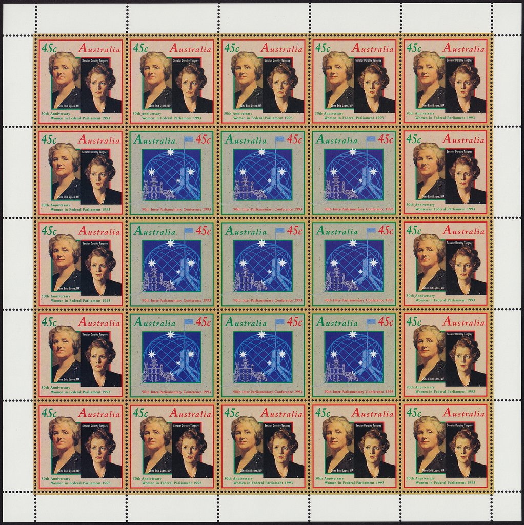 Anniversary of Women in Parliament - Reverse Pane