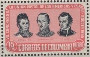 O'Higgins, Santander and Sucre