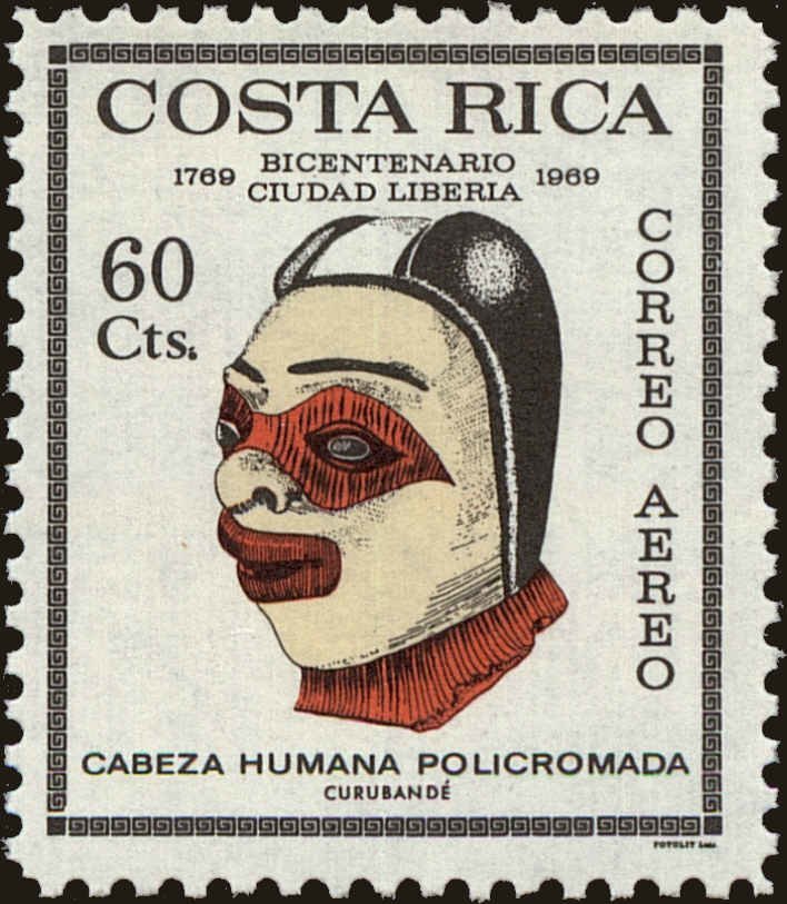 Painted head, sculpture from Curubande 