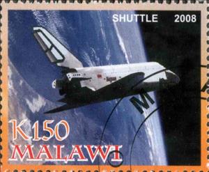 Stamp, Shuttle, Cinderellas,  , Spacecrafts