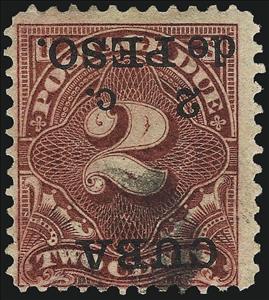 Stamp, Postage Due, Cuba,  , Numbers