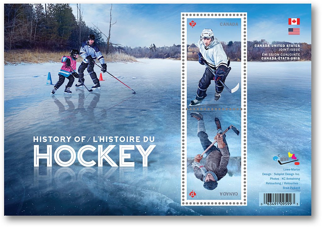 History Of Hockey Souvenir Sheet