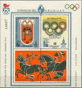 Souvenir Sheet, Anniversaries and annual events, Uruguay,  , Anniversaries and Jubilees
