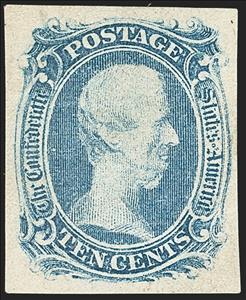 Stamp, Jefferson Davis, Confederate States of America,  