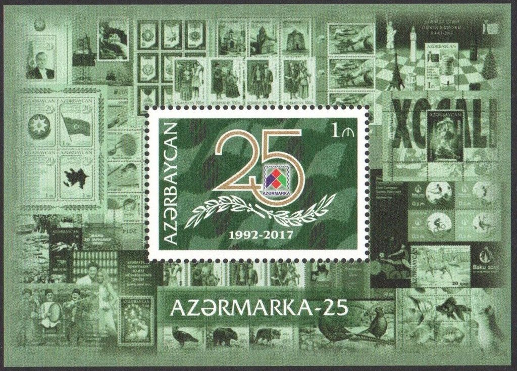 25th Anniversary of AZERMARKA Stamp Company