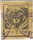 Stamp, Coats of Arms, Colombia,  , Coats of Arms