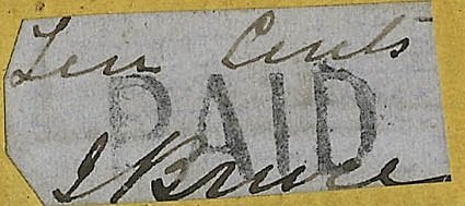 Stamp, Greenwood Depot, VA., Confederate States of America,  
