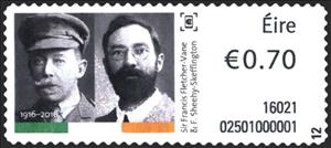 Stamp, Francis Fletcher-Vane and Francis Sheehy-Skeffington, Ireland,  , Anniversaries and Jubilees, Documents