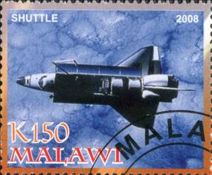 Stamp, Shuttle, Cinderellas,  , Spacecrafts