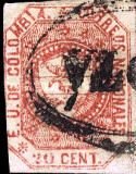 Stamp, Coats of Arms, Colombia,  , Coats of Arms