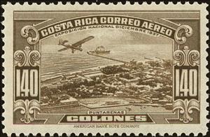 Stamp, Puntarenas, Costa Rica,  