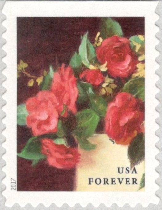 Red Camellias and Yellow Forsythia - booklet