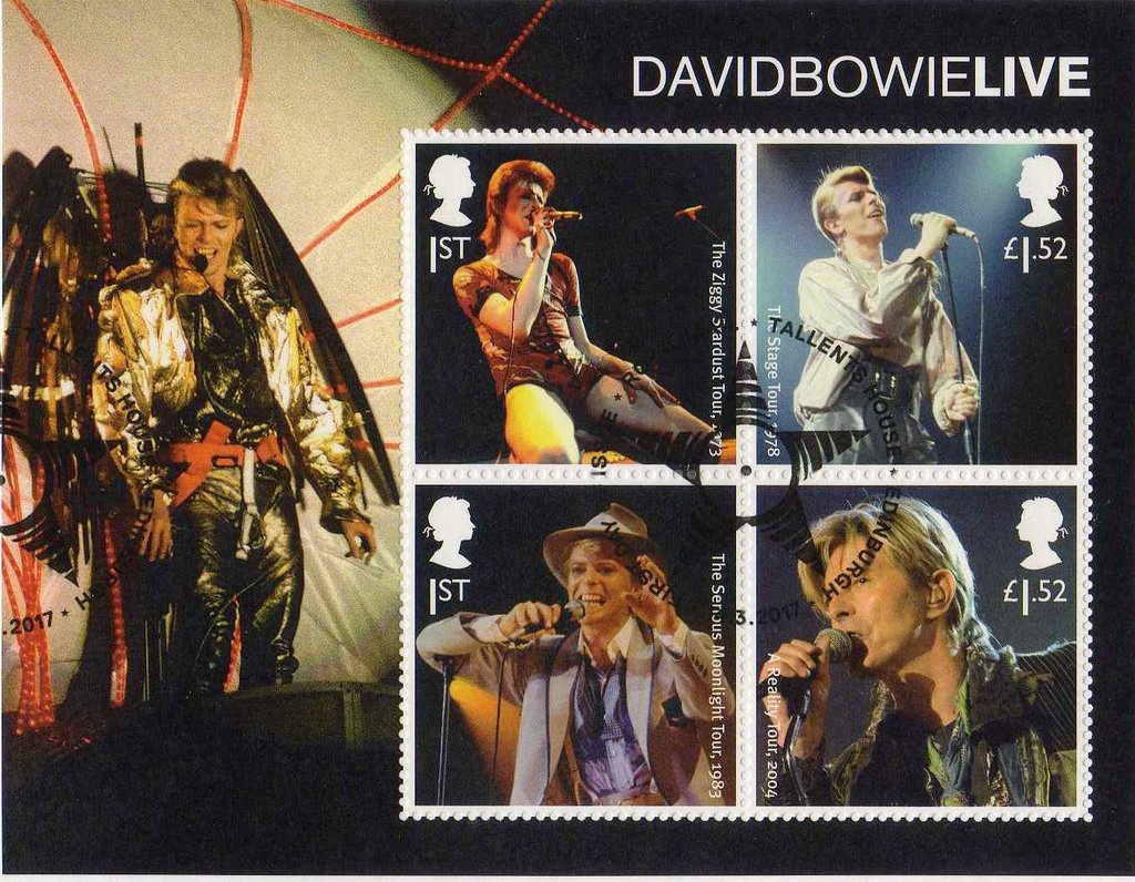 David Bowie minisheet