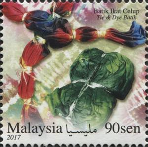 Stamp, Tie & Dye Batik, Malaysia,  , Textile, Textile Industry, Traditions
