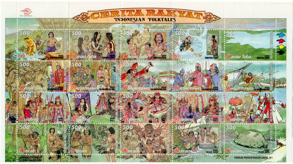 Indonesian Folk Tales Toba sheet