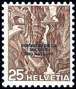 Viamala Gorge (SDN overprint)