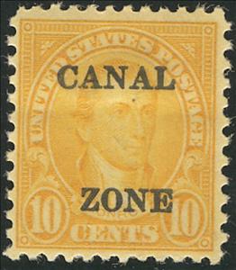 Stamp, James Monroe, Canal Zone,  