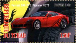 Stamp, Ferrari 599 GTB Fiorano HGTE, Cinderellas,  , Cars