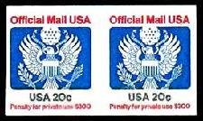 Se-tenant, Official, United States of America,  