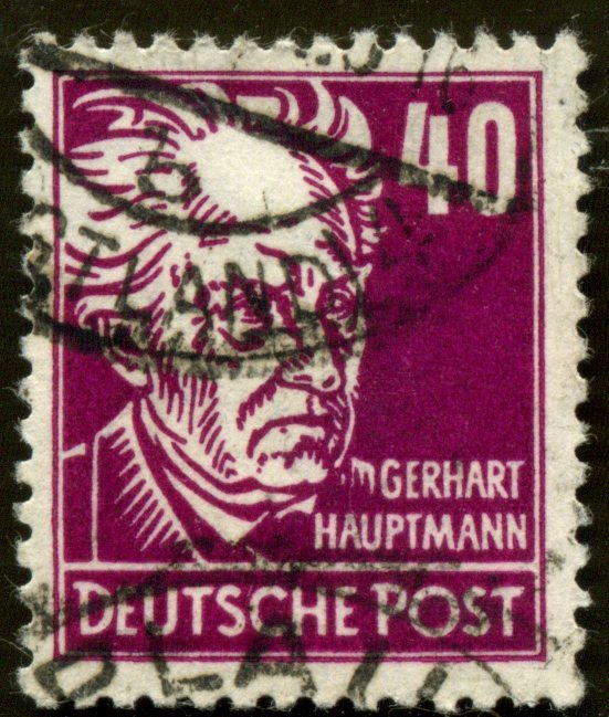 Gerhart Hauptmann (1862-1946)