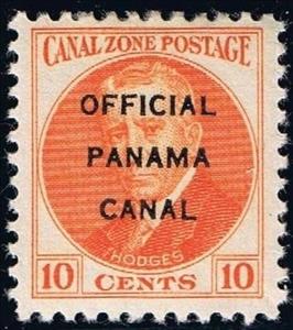 Stamp, Henry Foote Hodges, Canal Zone,  