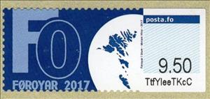 Stamp, ATM Stamps : Colors of the Faroes, Faroe Islands,  , Maps