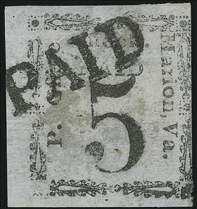 Stamp, Marion, VA., Confederate States of America,  