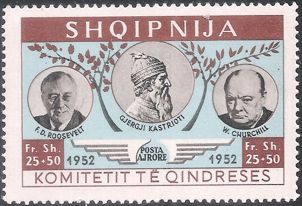 Roosevelt, Churchill, Kastrioti