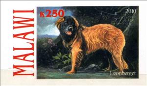 Stamp, Leonberger, Cinderellas,  , Animals (Fauna), Dogs