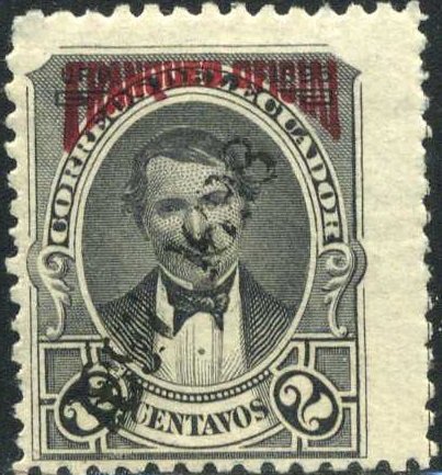 Officials overprinted 1897 1898