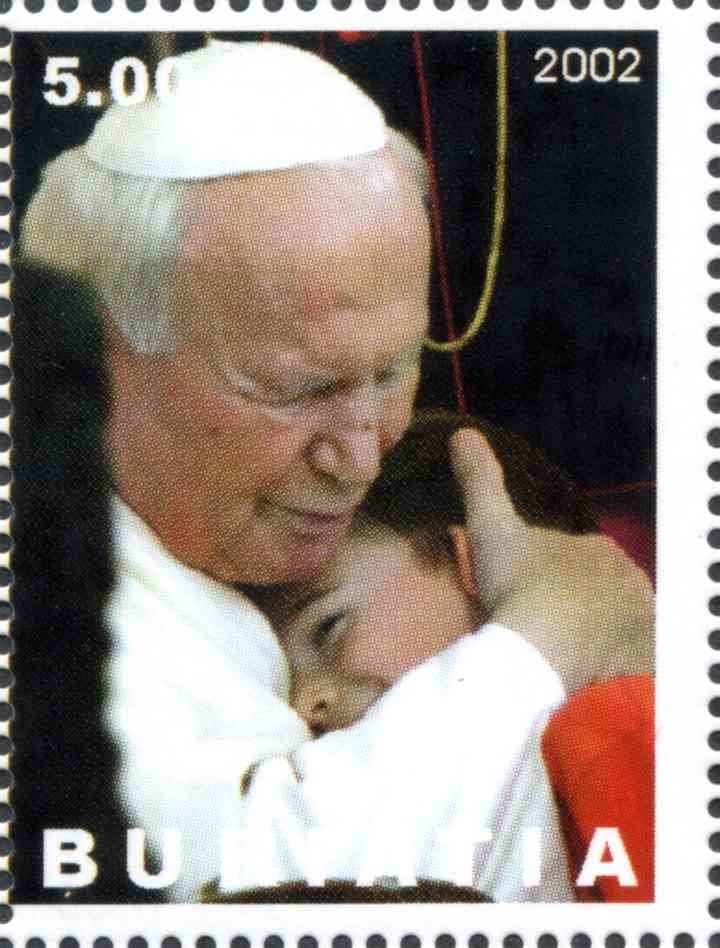 Joan Paul II visit in Poland