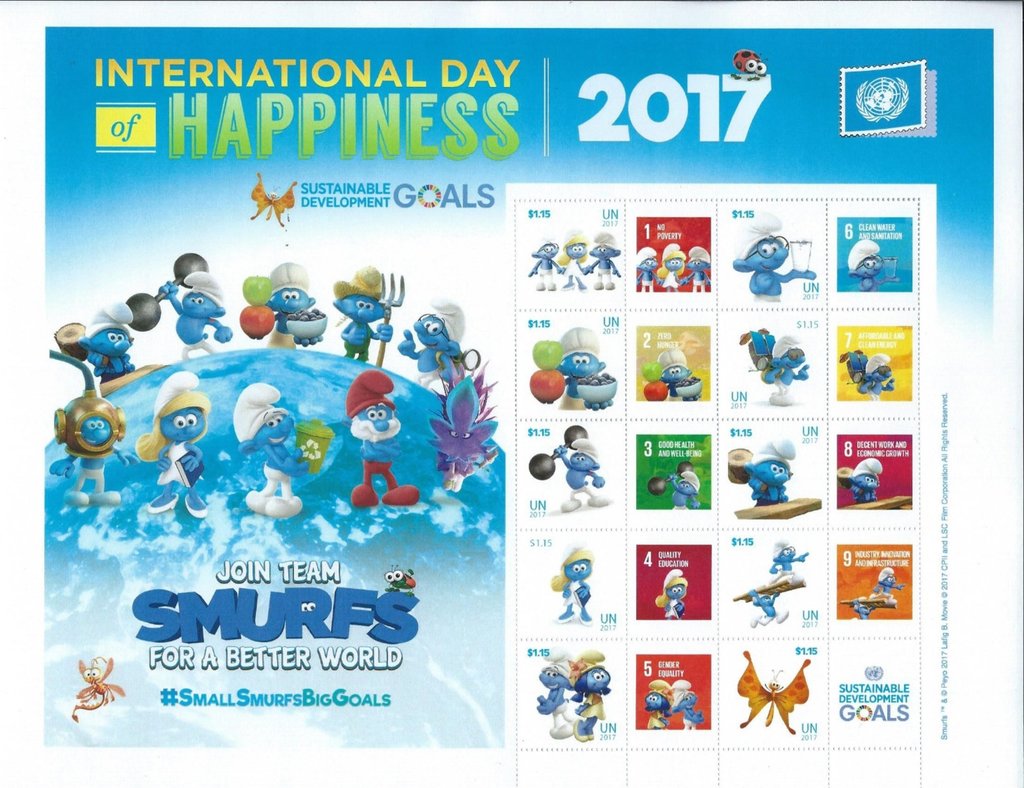 International Day Of Happiness : The Smurfs