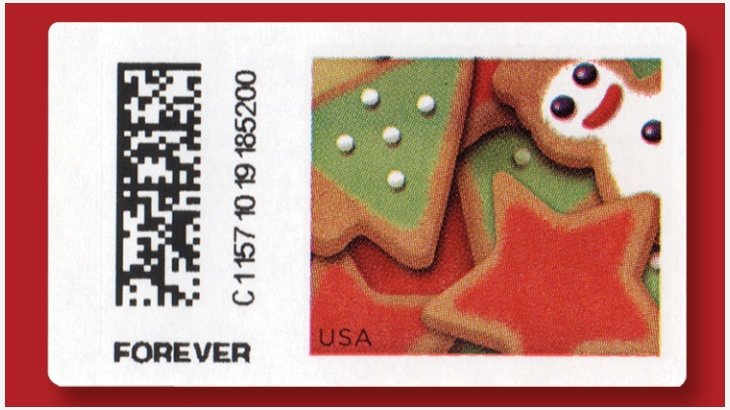 Holiday Cookies ATM stamp